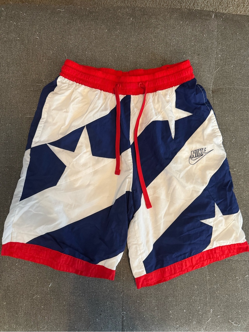 Nike Throwback Basketball Shorts Olympics Patriotic USA